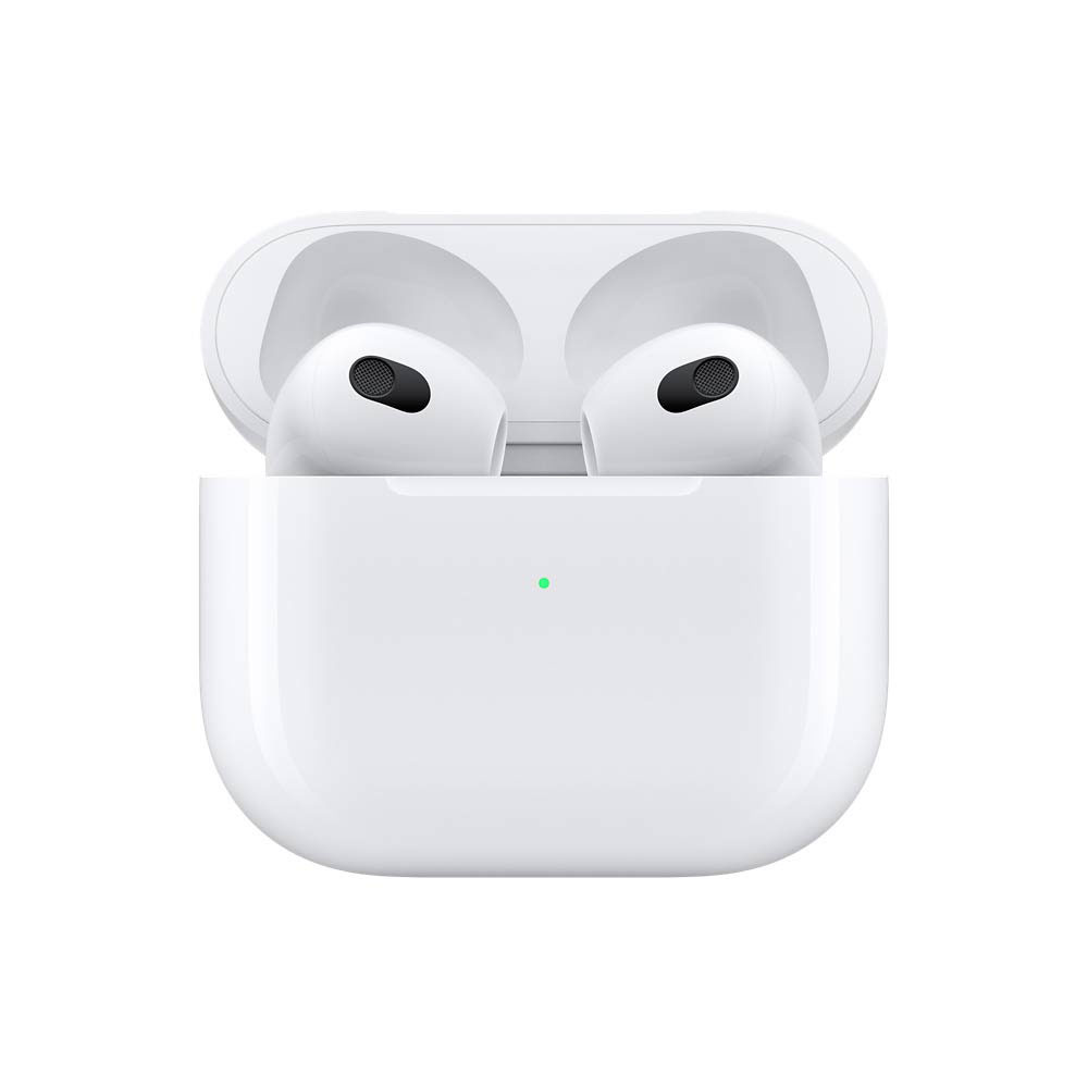 هدفون بی سیم اپل مدل AirPods 3 همراه با محفظه شارژ 